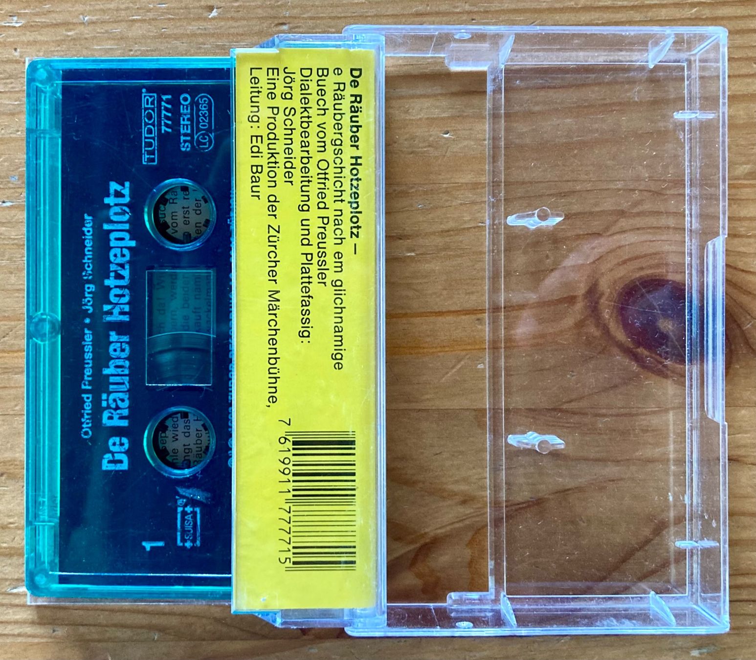 Musicassette: Rarität: De Räuber Hotzeplotz (Tudor, 1999) – Usato da Zürich venduto da Djmotionch 1