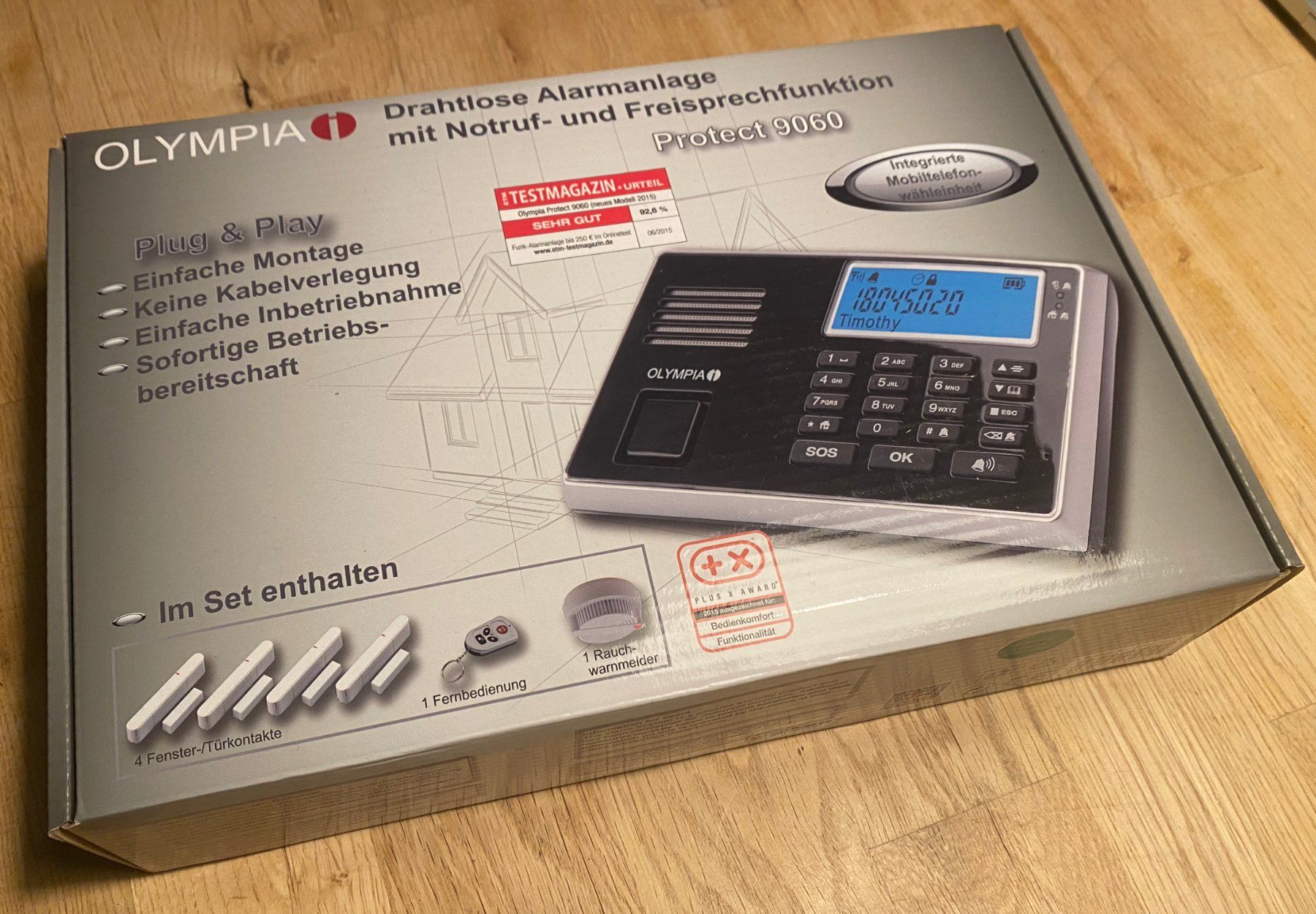 Sistemi d'allarme: Olympia Protect 9060 Alarmanlage NEU – Nuovo e nell'imballaggio originale da Lohn-Ammannsegg venduto da Solosolution_GmbH 1