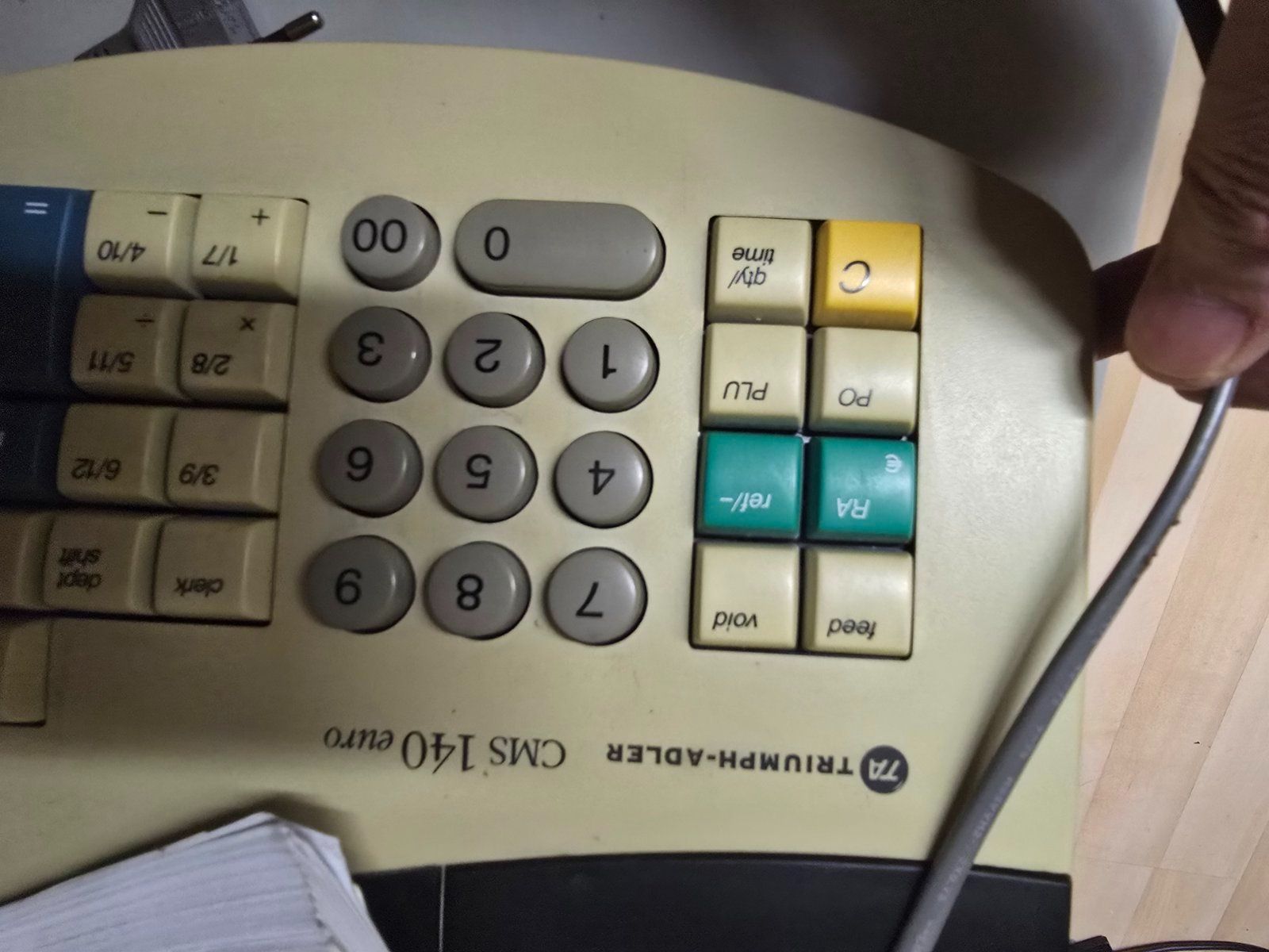 Registratore di cassa: Registrierkasse CMS 140 – Usato da Winterthur venduto da Remoremo 4
