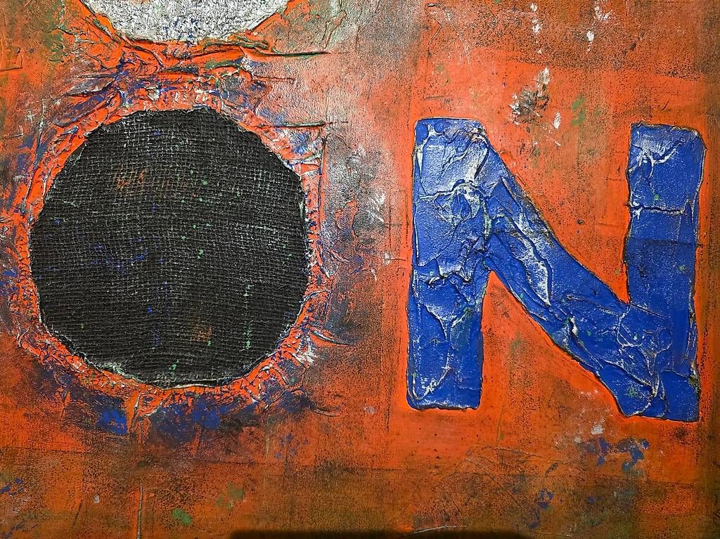 Gemälde: Acrylbild "GO ON" – Gebraucht aus Zollikerberg von Doris11362 3