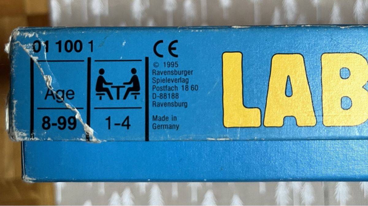 Ravensburger Giochi: Labyrinthe Ravensburger 1994 – Usato da La Tour-de-Peilz venduto da Pansy02 8