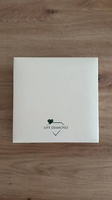 Catenine: Weissgold 375er Live Diamont Kette  – Usato da Grüningen venduto da sah_l668 4