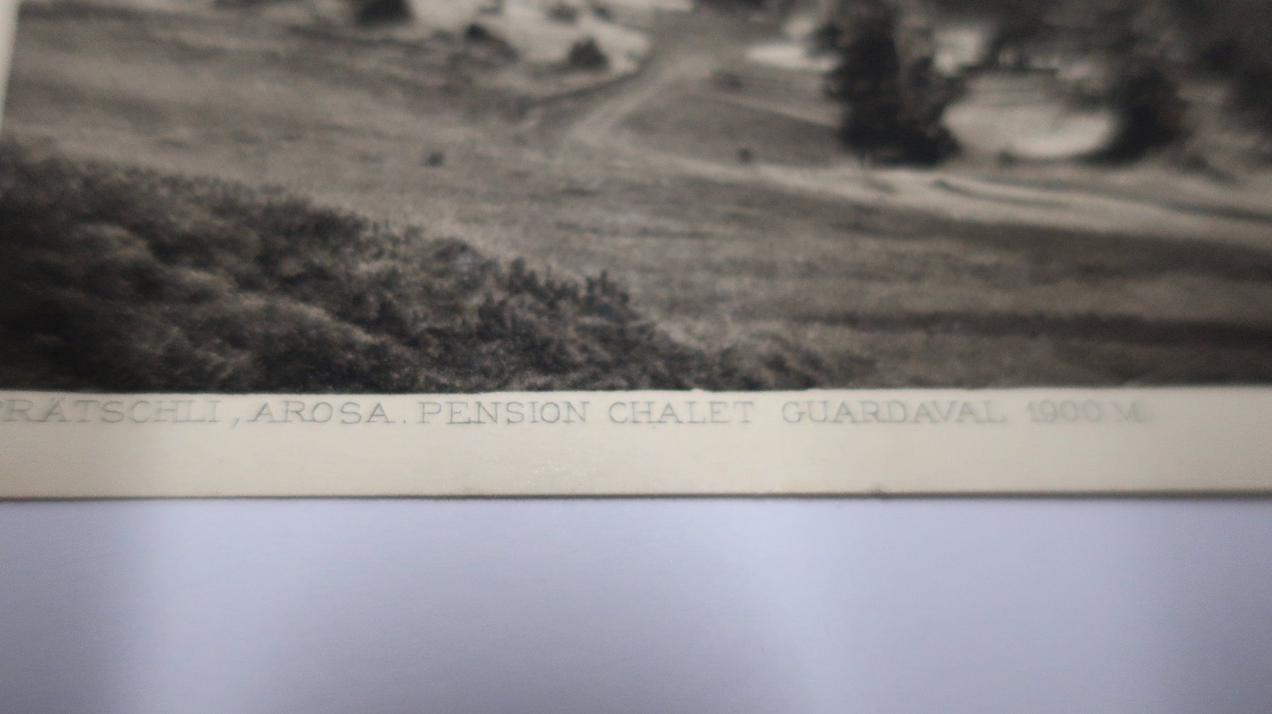 Cartoline postali: Prätschli Arosa Pension chalet Guardaval – Usato da Cormoret venduto da Pascalll2001 2