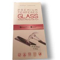 iPhone XS MAX  - Verre trempé de protection anti sébum +