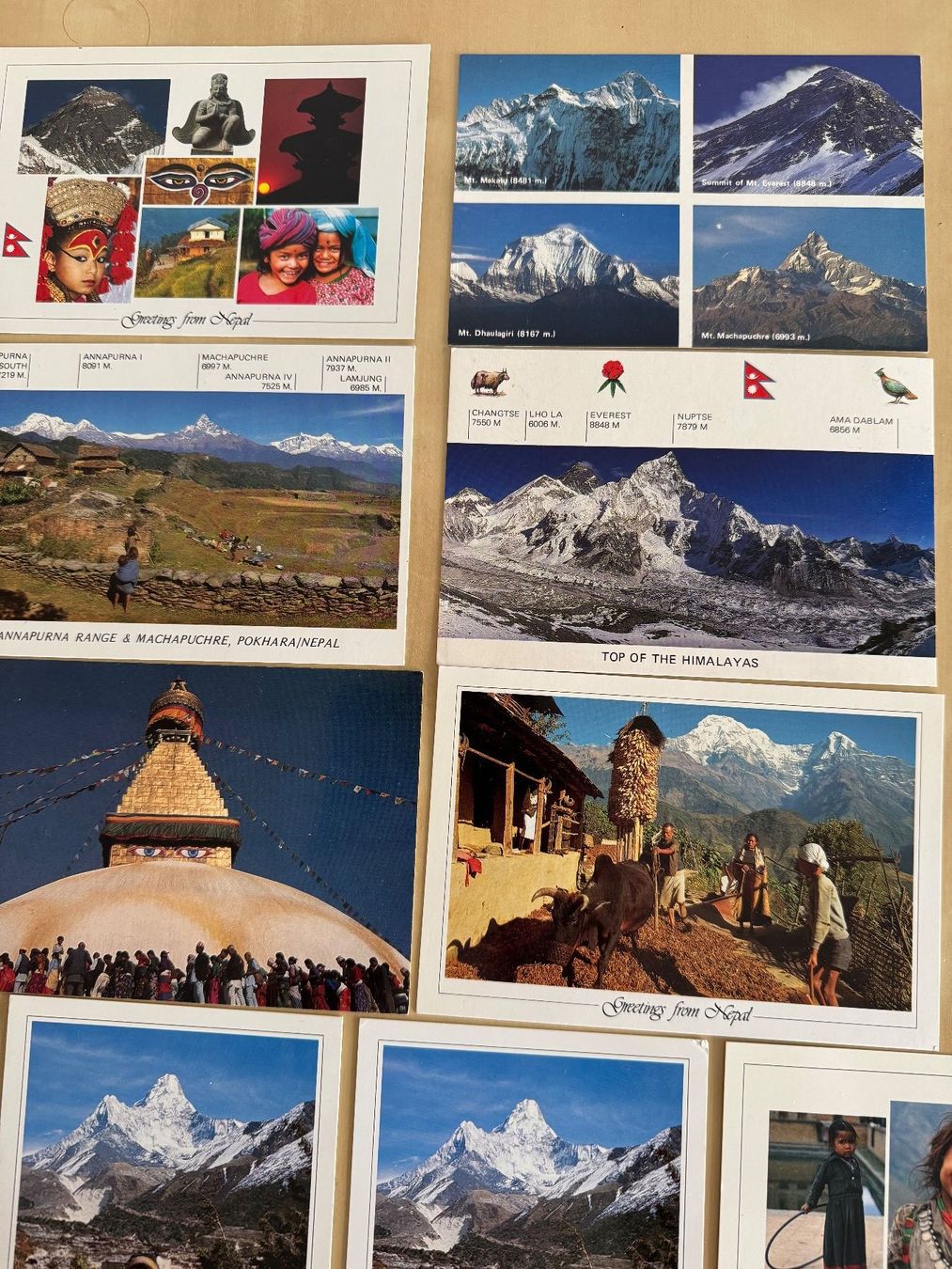 Cartoline postali: Ansichtskarten aus Nepal – Nuovo (secondo la descrizione) da Luzern venduto da lbreu 4