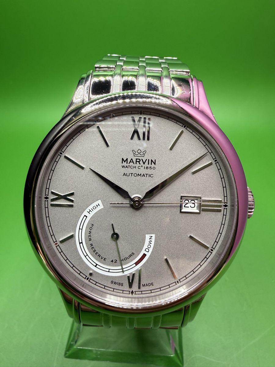 Marvin Orologi: Montre Marvin automatic réserve de marche / ETA 2897 – Usato da Fleurier venduto da Docteur.Bob69 8