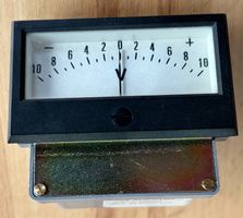 analoges SIFAM Mikroamperemeter – 500‑0‑500 µA