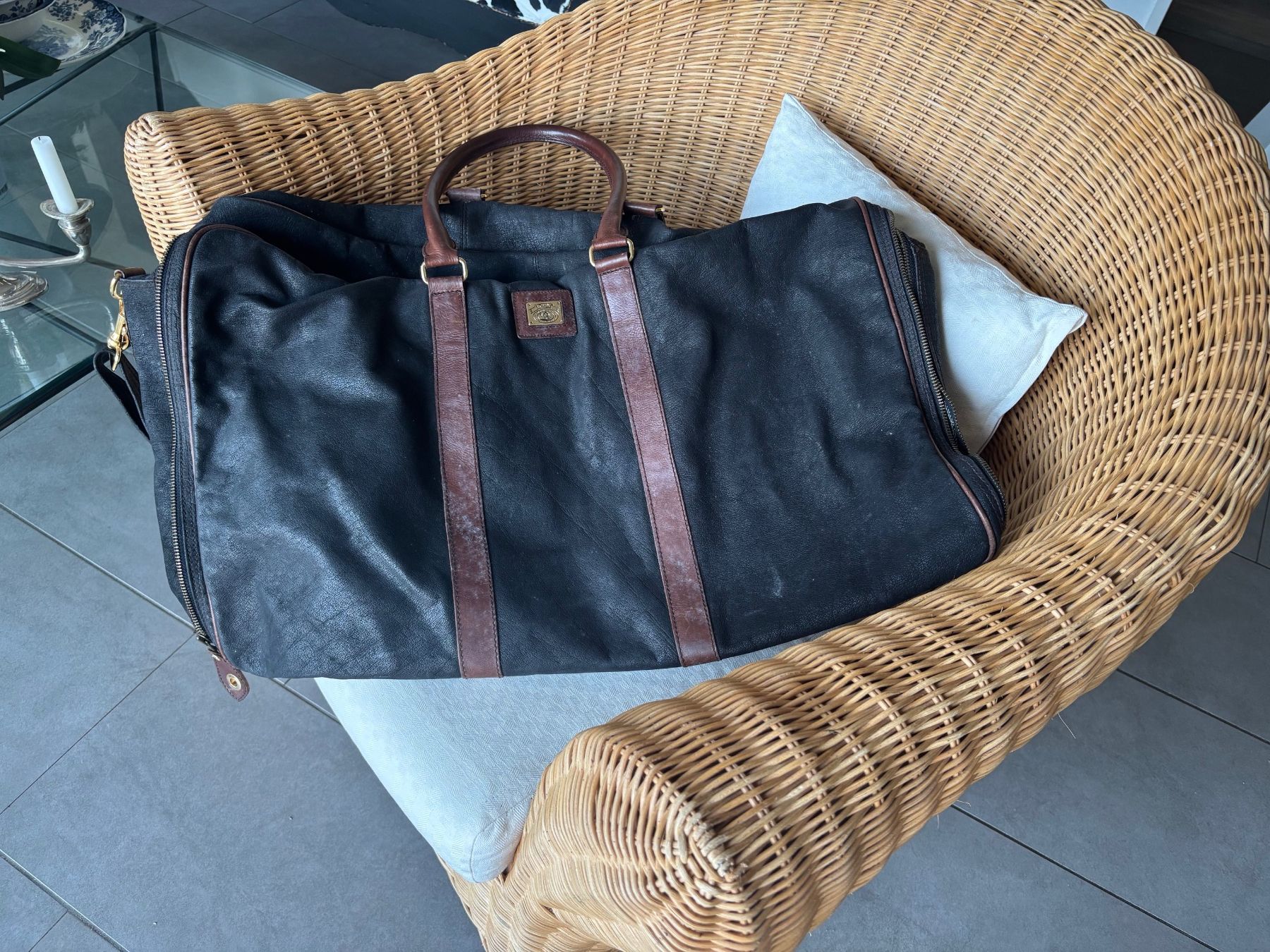 Braun Büffel Borse: Reisetasche – Usato da Courlevon venduto da alaska020