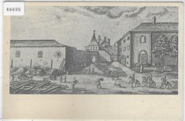 Le Vieux Neuchatel - La Porte Saint-Maurice au XVIIIe siecle