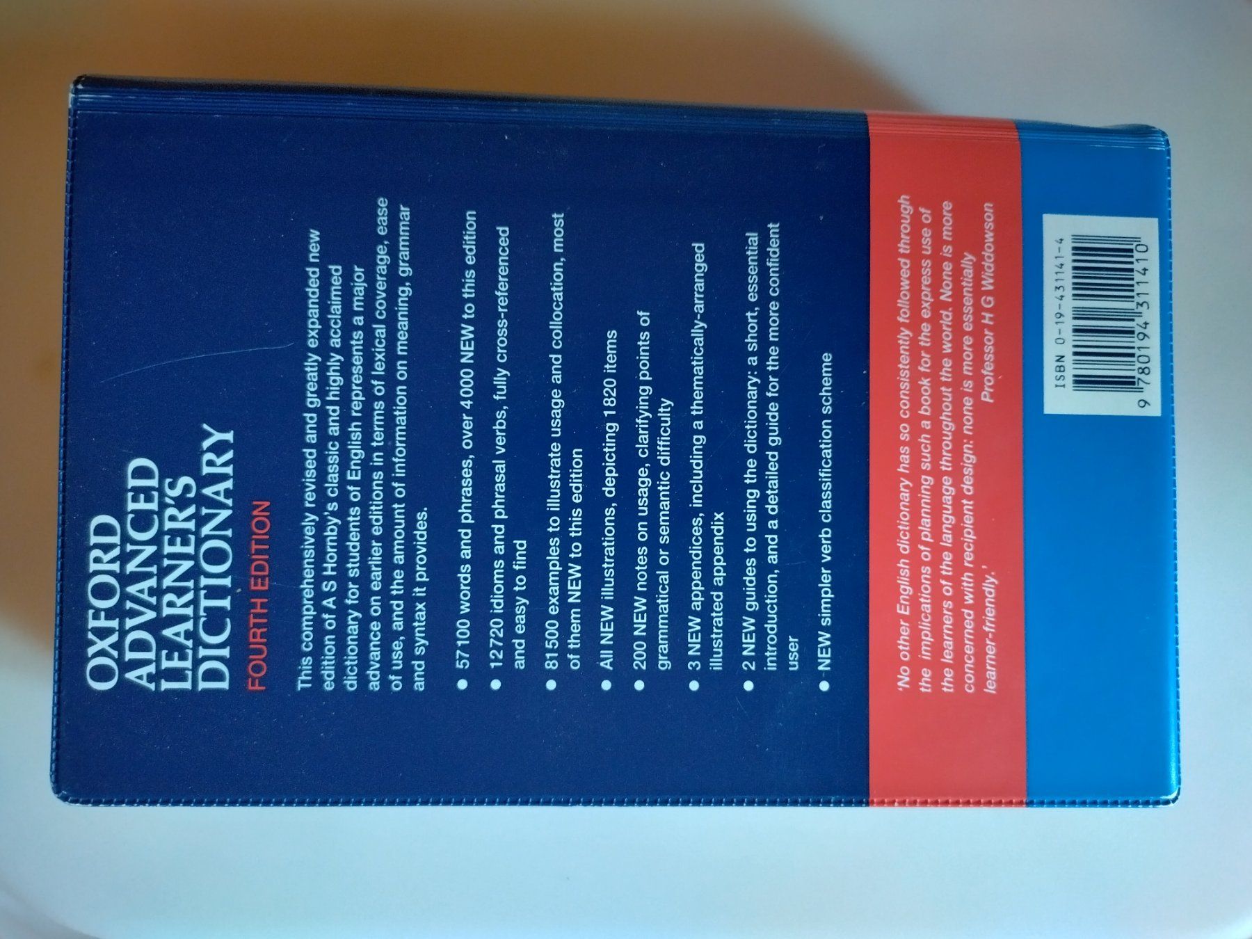 Libri: Dictionnaire Oxford Advanced Learner's Fourth Edition – Usato da Ollon VD venduto da yva_g28f 1