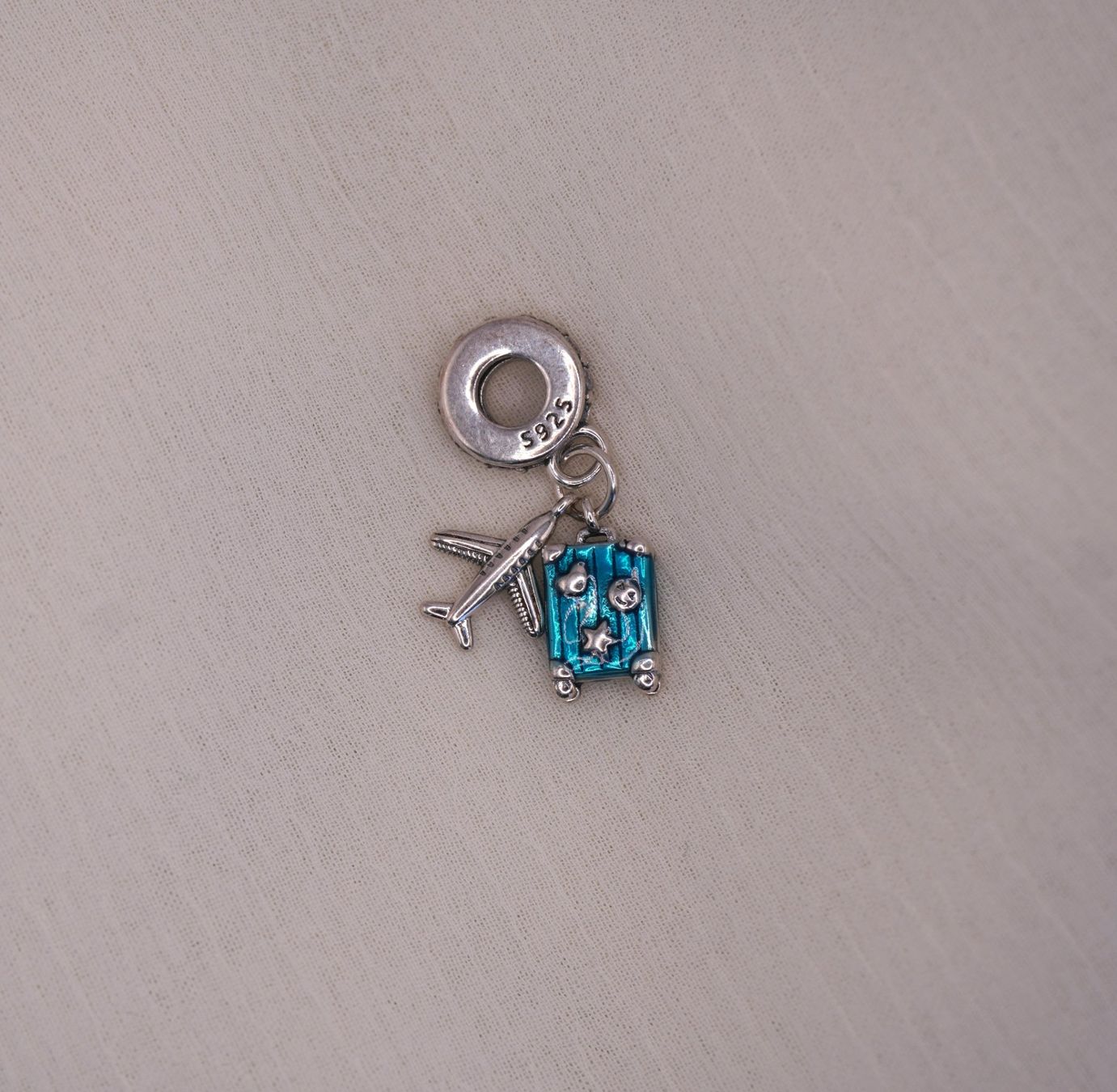 Ciondoli: Charm "travel plane" zu Pandora S925 – Nuovo (secondo la descrizione) da Niederbüren venduto da Fidi5 2
