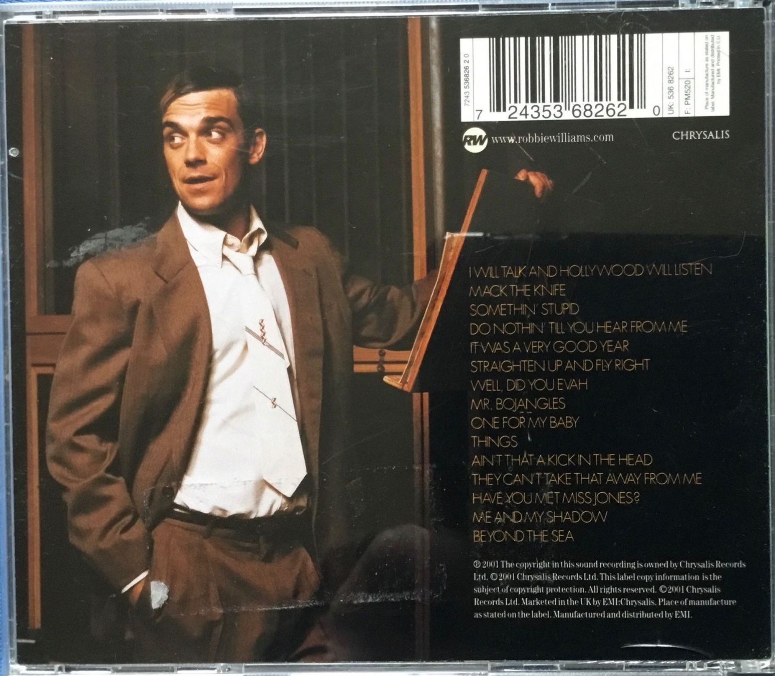 CDs: (CD) Robbie Williams „Swing when you...“ – Gebraucht aus Serneus von kowalsky1 1