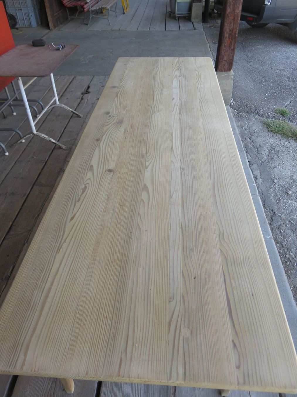 Tische: antiker langer Biedermeier-Tisch 250cm – Gebraucht aus Ruswil von Mfladibus 5