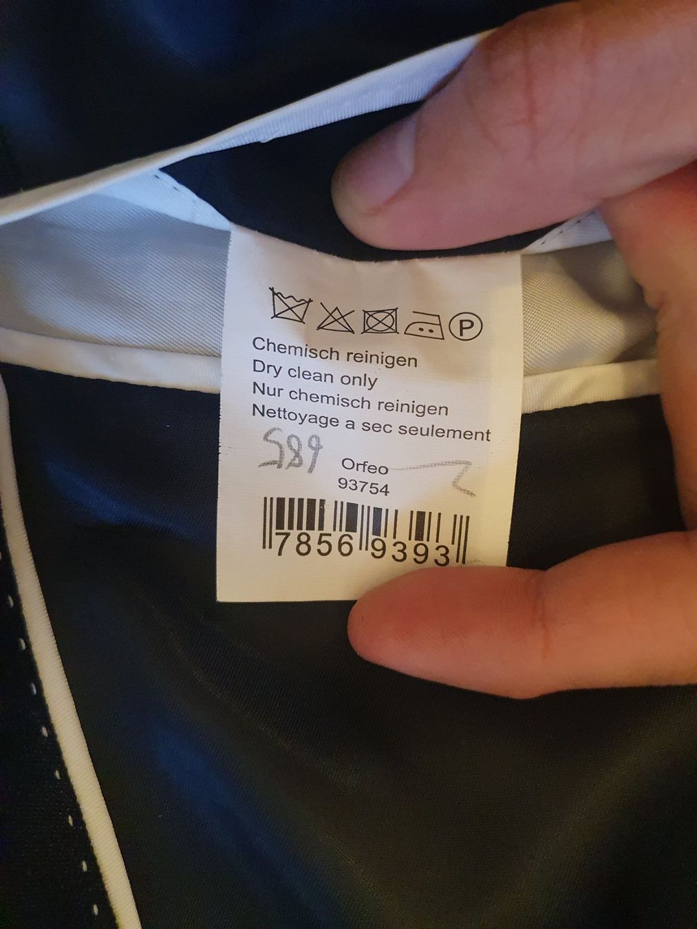 We Completi: dunkelblauer Anzug Blazer WE - Konfirmation – Usato da Bern venduto da NilsMosi 7