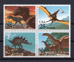 Dinosaurier Zusammendruck USA **
