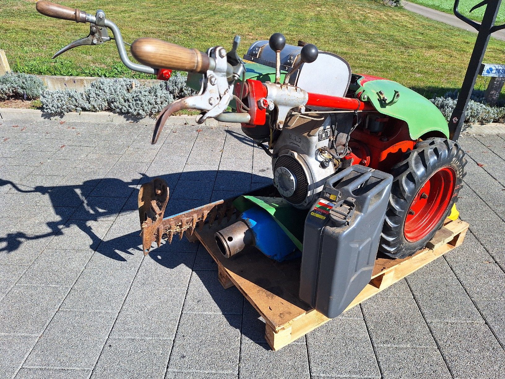 Rapid Trattori: Rapid Motormäher Aebi Bucher Brillmaier – Difettoso da Auw venduto da Zuendapp1952 2