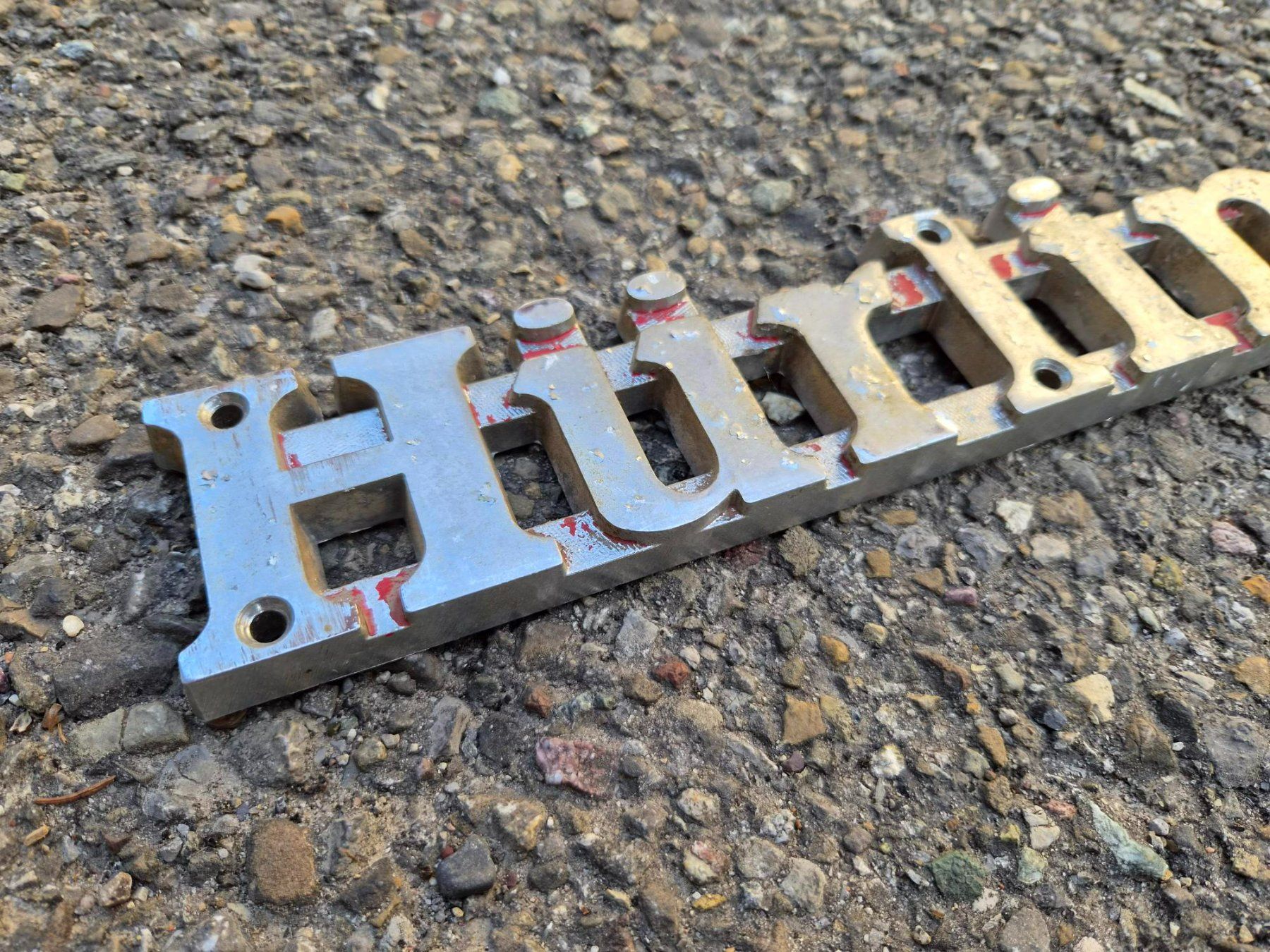 Hürlimann Trattori: Original Hürlimann Traktor Schriftzug – Usato da Dürnten venduto da Bachtel84 1