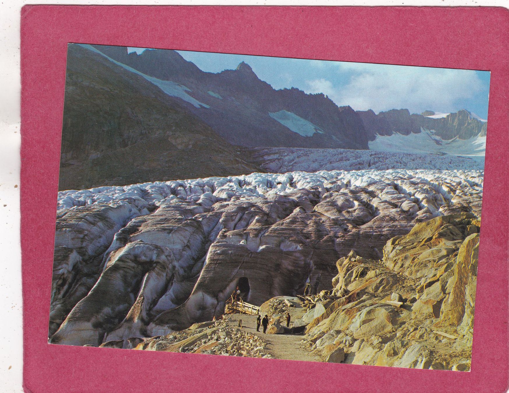Ansichtskarten: Rhonegletscher mit Eisgrotte – Gebraucht aus Herisau von Lisegrat2008