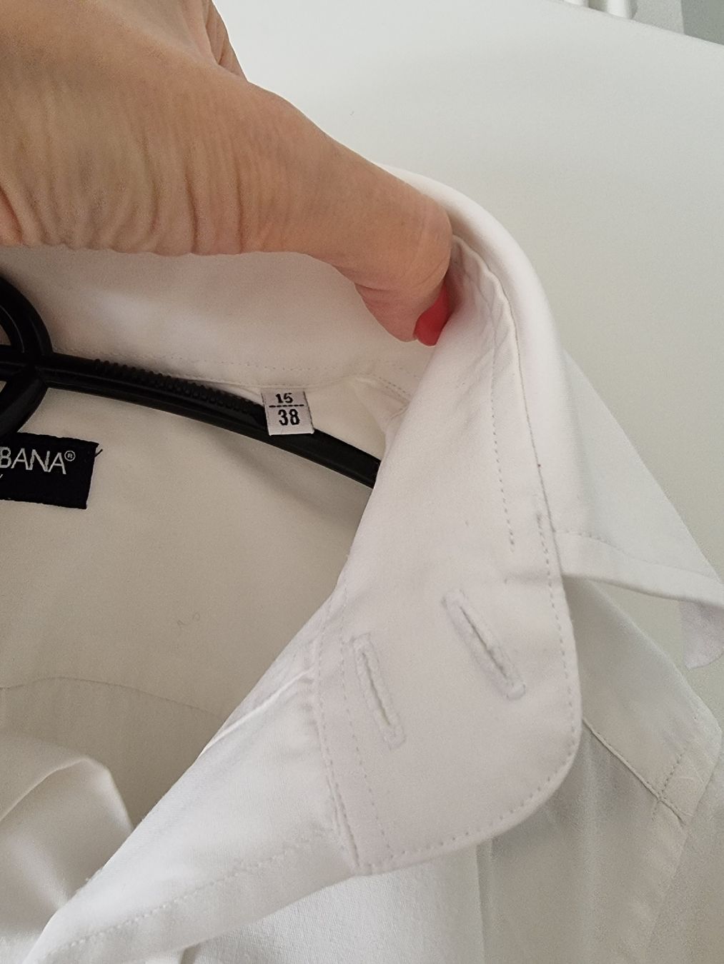Dolce & Gabbana Camicie: D&G White Business Shirt - Men 38 – Usato da Zürich venduto da cweber 6