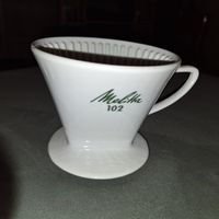 Kaffeefilter Melitta 102 Porzellan Weiss 