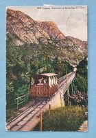 Lugano - Funicolare - Zahnradbahn - Monte San Salvatore 1914