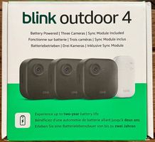 3 Blink Outdoor 4 HD Cameras schwarz (NP: 379.-) gebraucht