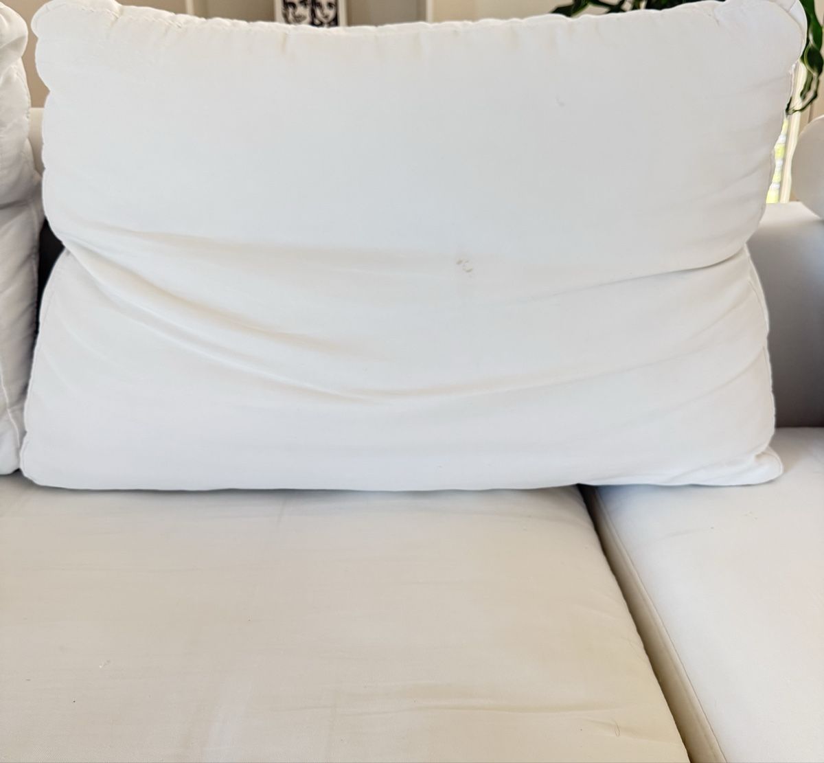 Sofas: Ecksofa Micasa weiss Stoff gebraucht  – Gebraucht aus St. Gallen von cor_gx7j 2