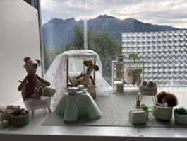 Maileg Puppenstube mit Himmelbett und viel Zubehör