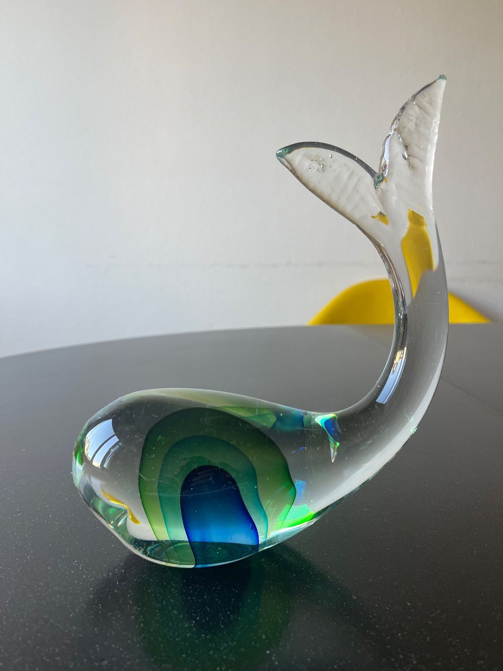 Murano Statuette: Grosser Murano Glasfisch – Usato da Zürich venduto da omni64