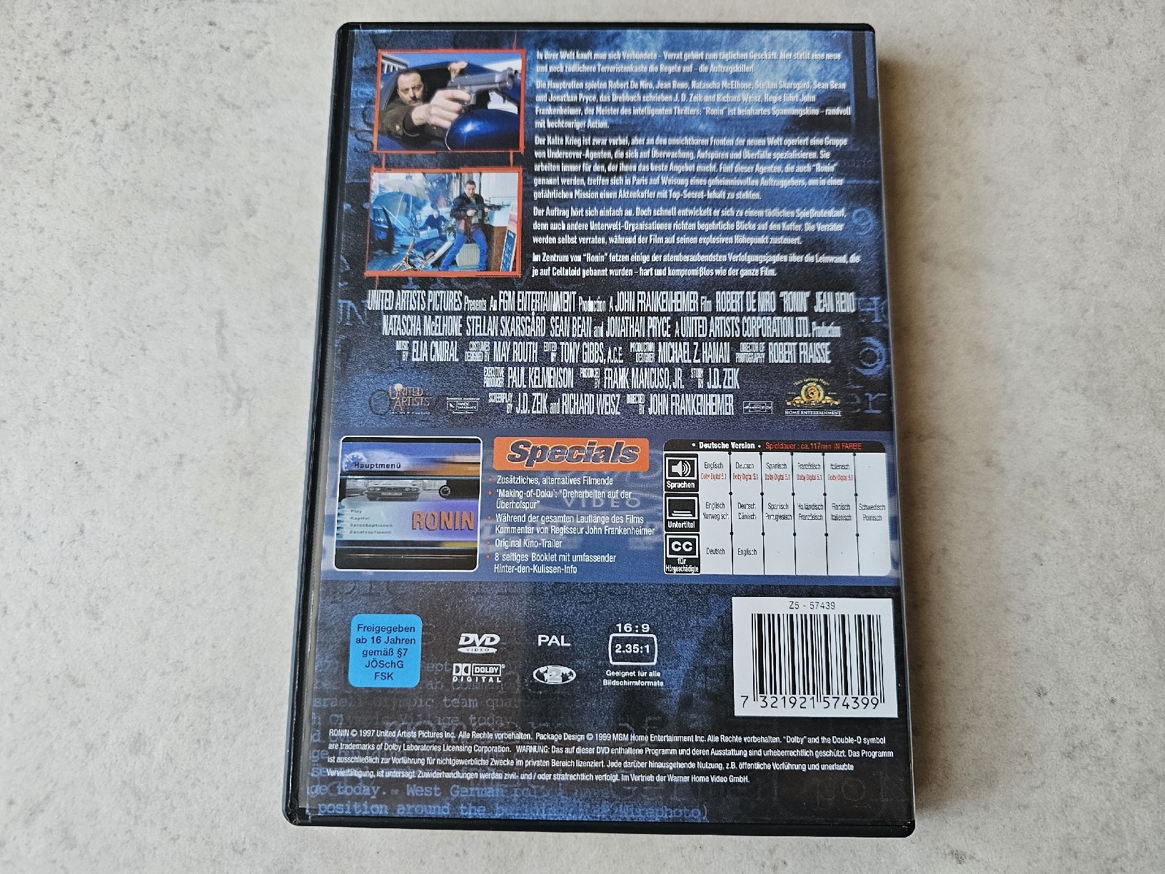 Tutti i DVDs: Ronin  -  Jeder ist käuflich – Usato da Schneisingen venduto da backstore24 1