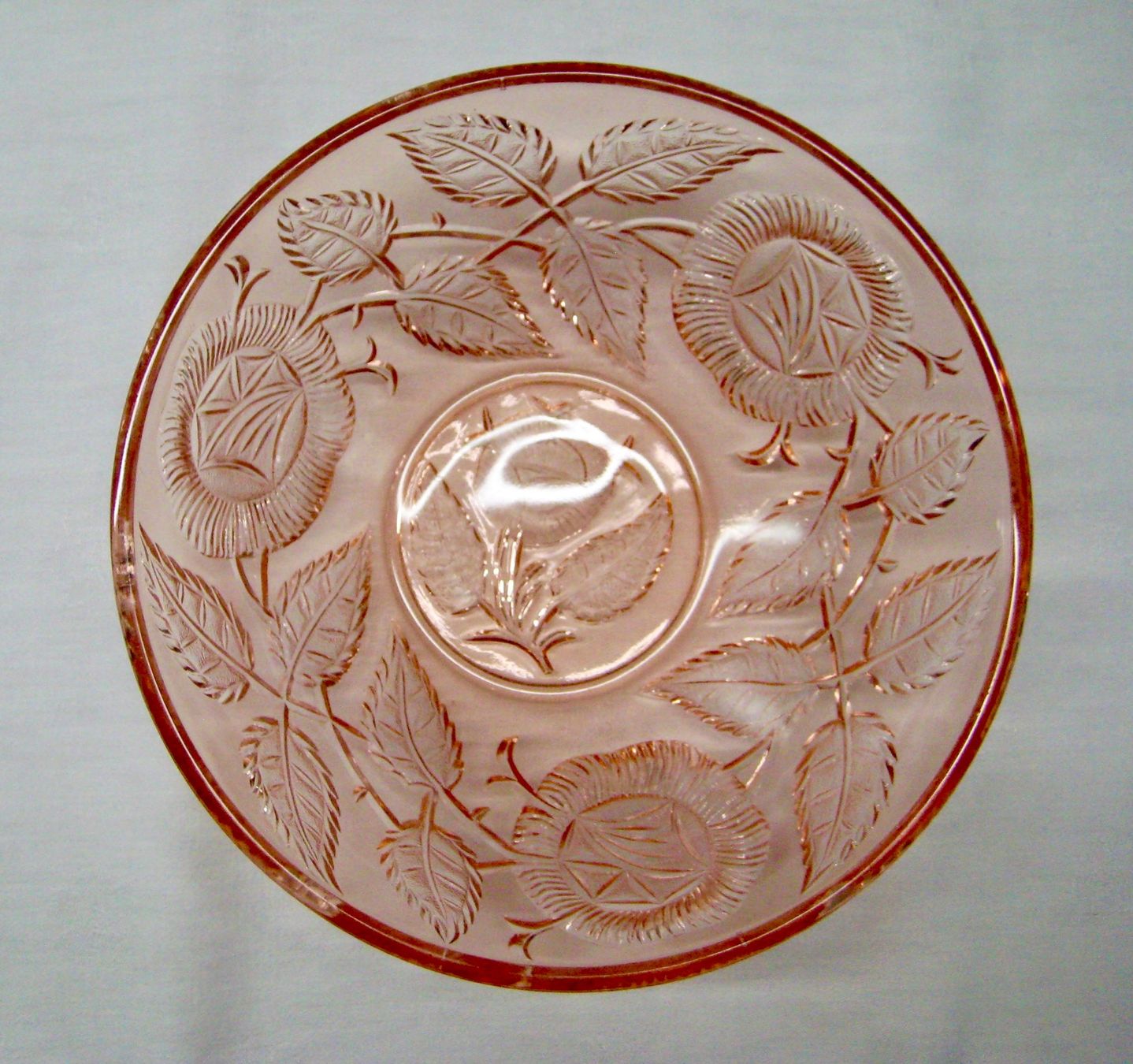 Schalen: Antike Glas Schale Rosalin Glas – Gebraucht aus Langendorf von Happy11