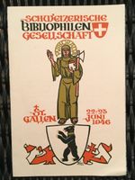 Schweizerische Bibliophilen Gesellschaft St. Gallen 1946