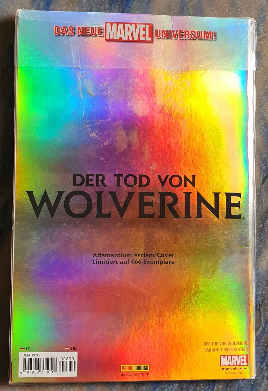 Fumetti: Der Tod von Wolverine #2 - Adamantium Variant (Limit. 666) – Usato da Engwang venduto da ETdesign 1