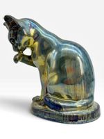 Charles Virion (Français 1865-1946) Chat Art Nouveau