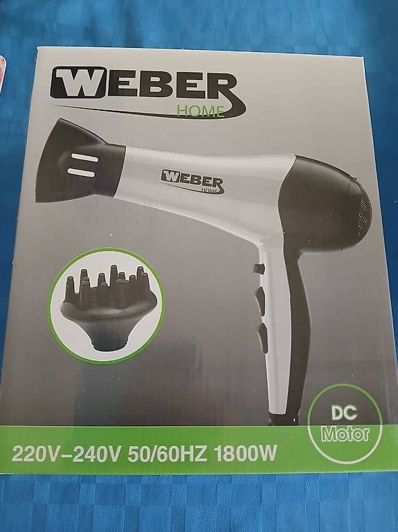 Asciugacapelli: Weber home Haartrockner – Nuovo e nell'imballaggio originale da Rheinfelden venduto da Timeport
