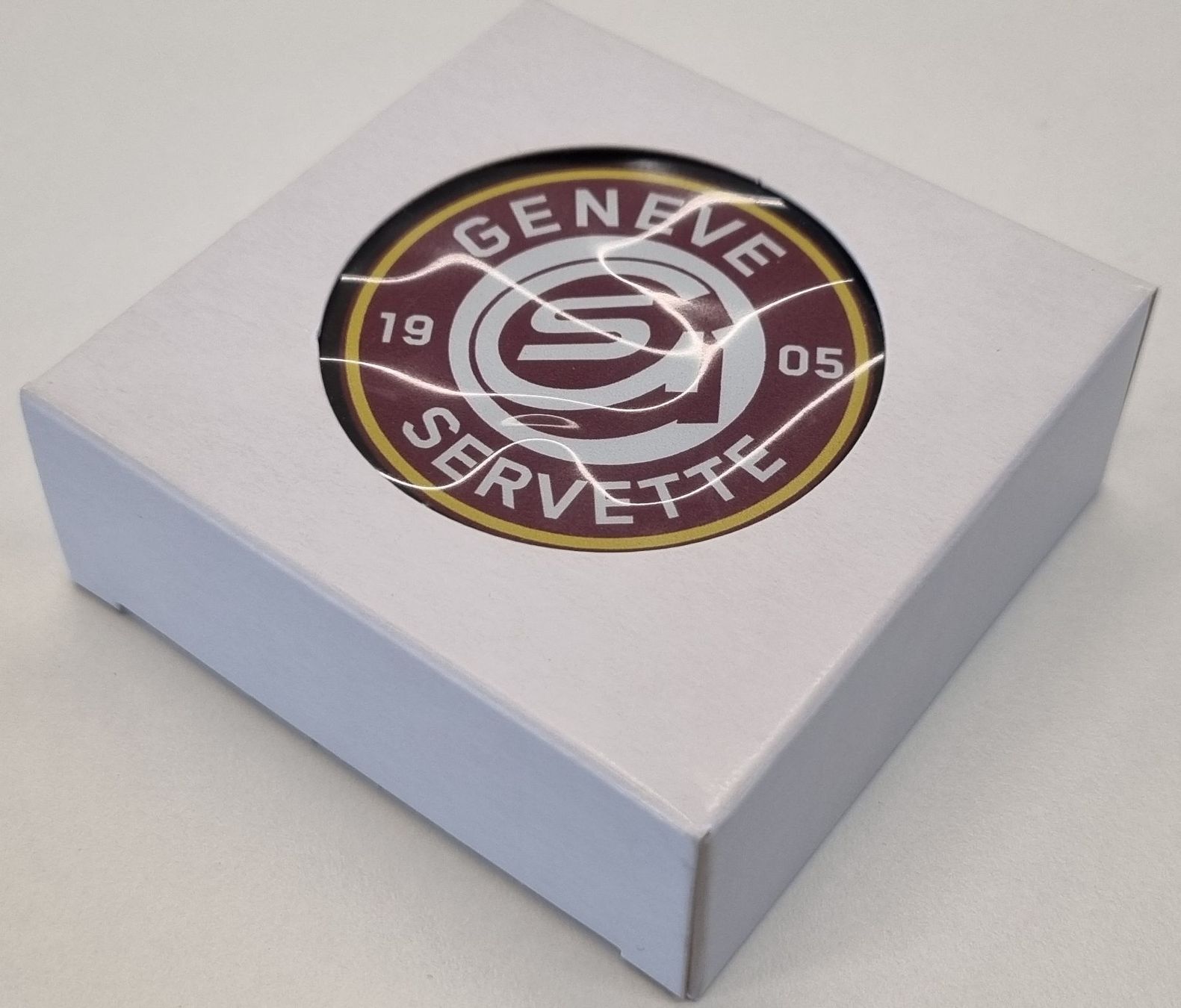 Giochi: Puck Servette Genève Burger King – Nuovo e nell'imballaggio originale da Prilly venduto da Azmi