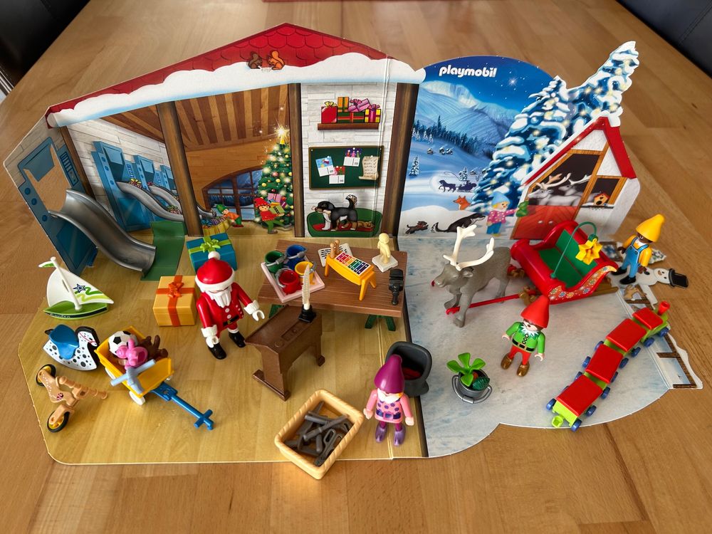 Playmobil 9264 - Adventskalender Wichtelwerkstatt (Gebraucht) in ...