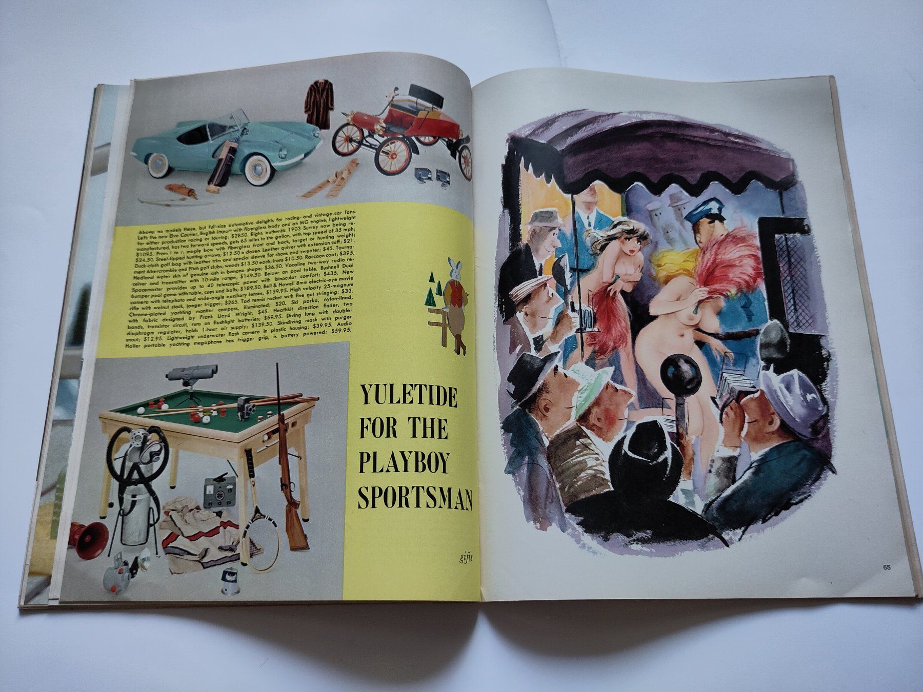 Revues & Magazines: Playboy Magazin Dezember 1958 – D'occasion à Schaffhausen par RolfMeister 6