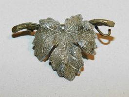 Brosche alte handgemachte Brosche 5.5 x 2 cm