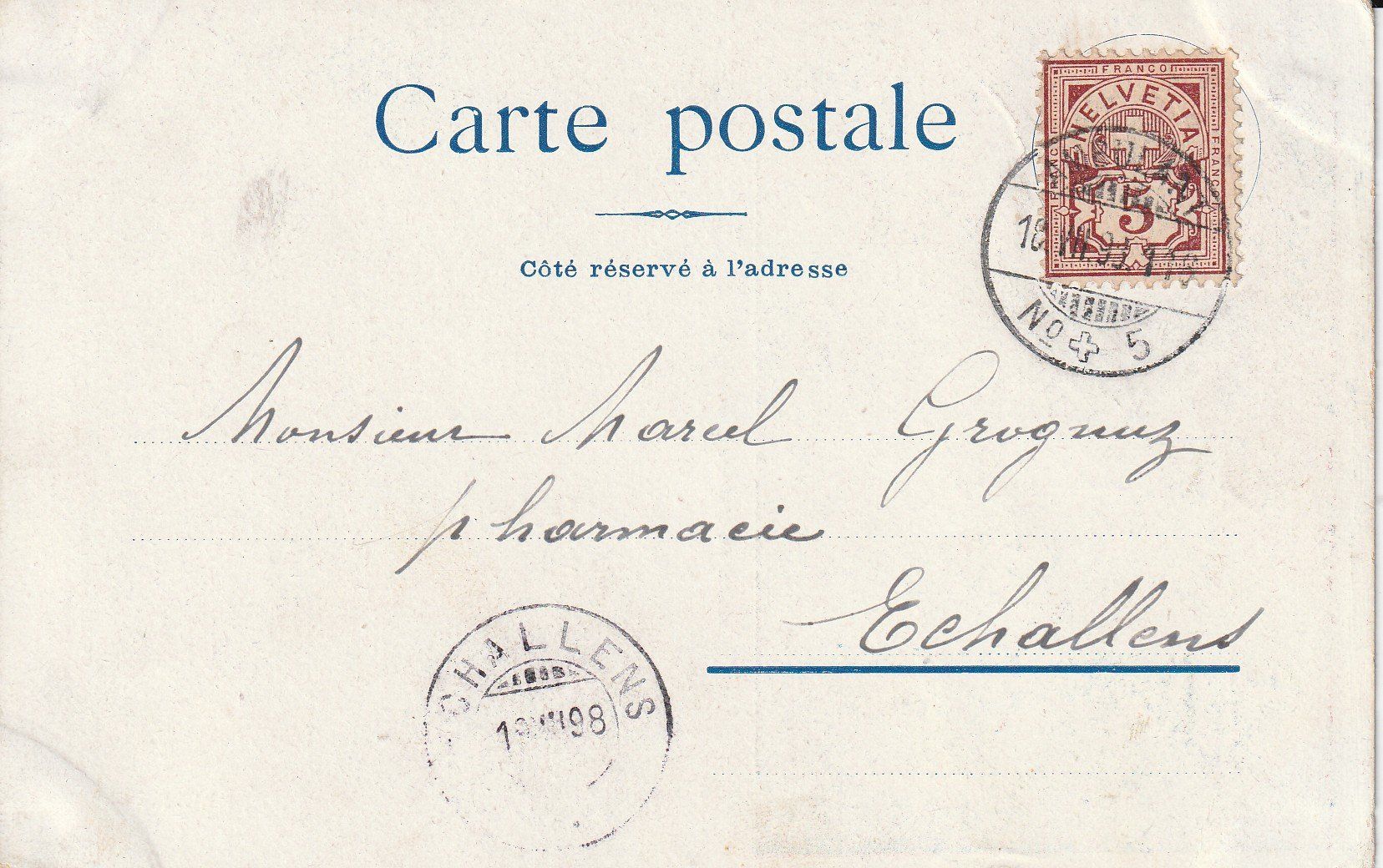 Cartoline postali: Tir Fédéral Neuchâtel 1898 – Usato da Crémines venduto da clifden92 1