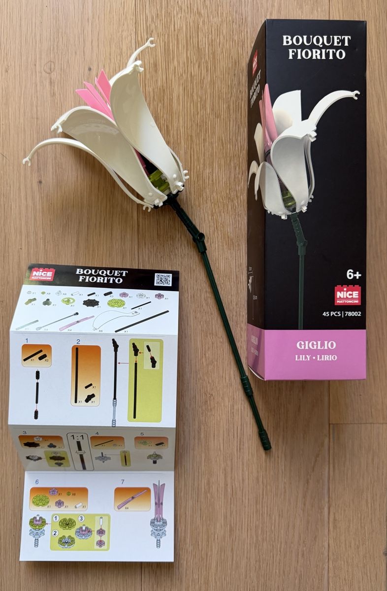 Baukästen: Steckblume Lilie Lego – Neu (gemäss Beschreibung) aus Aarau von Ahoffa 3