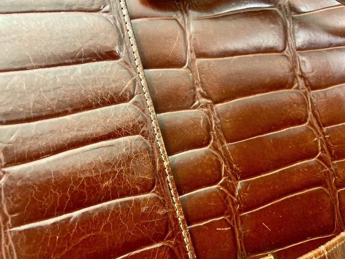 Borse da donna: Kroko-Optik Handtasche Top Zustand! – Usato da Zürich venduto da Unique2400 4