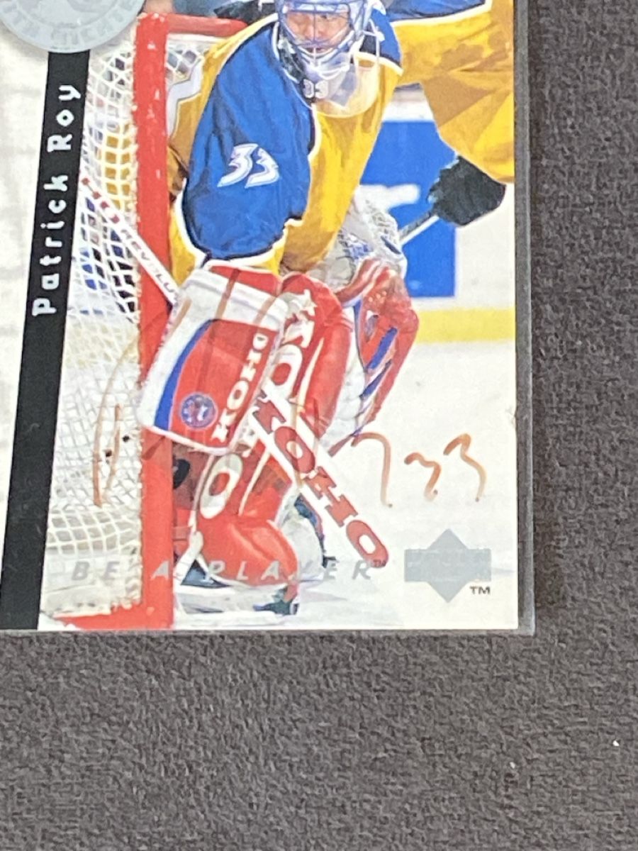 Autografi: Autographe de Patrick Roy - NHL – Nuovo (secondo la descrizione) da Fribourg venduto da Ldan 4