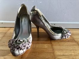 Karen Millen, Pumps mit Pailletten & Glitzer, 36