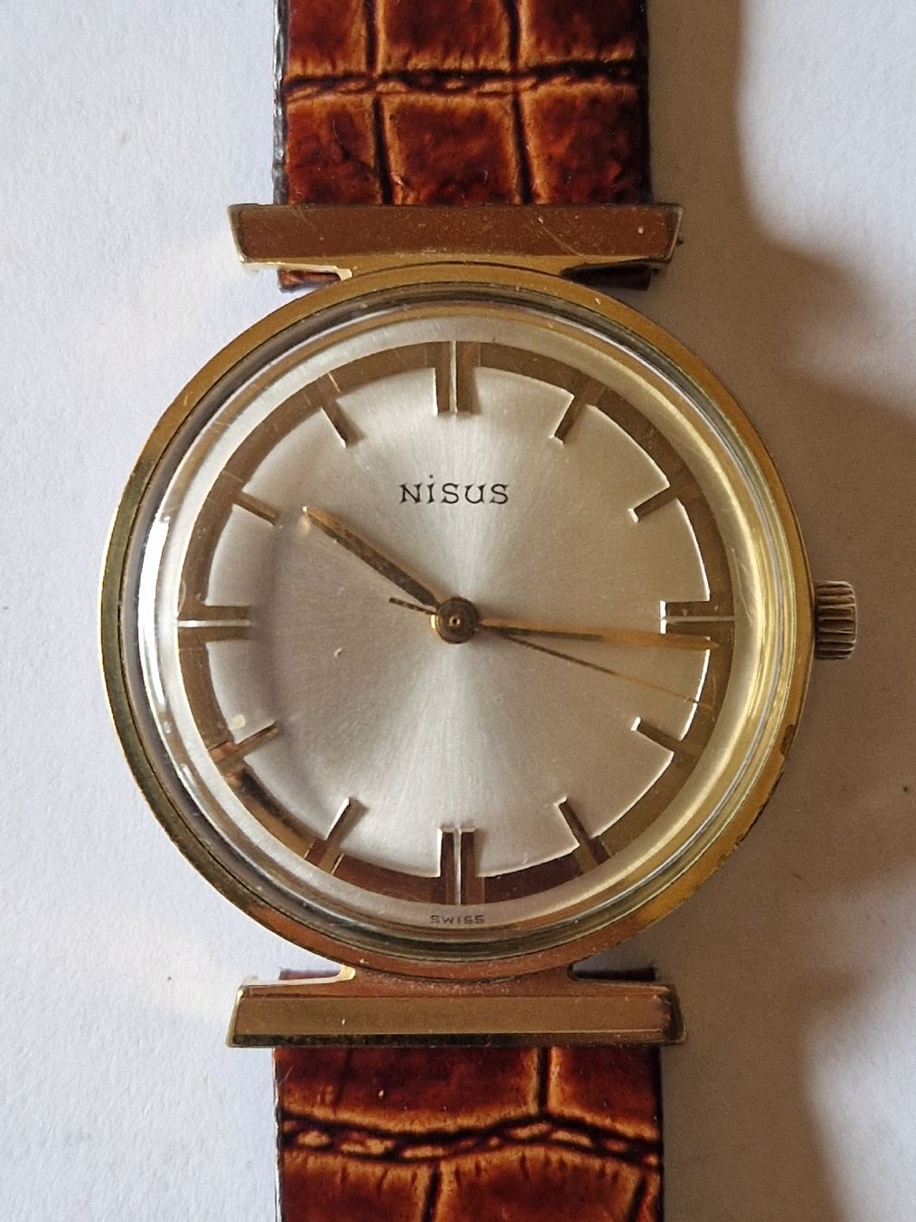 Orologi: Swiss Made Handaufzug Uhr "Nisus" – Usato da Bern venduto da Ak1917