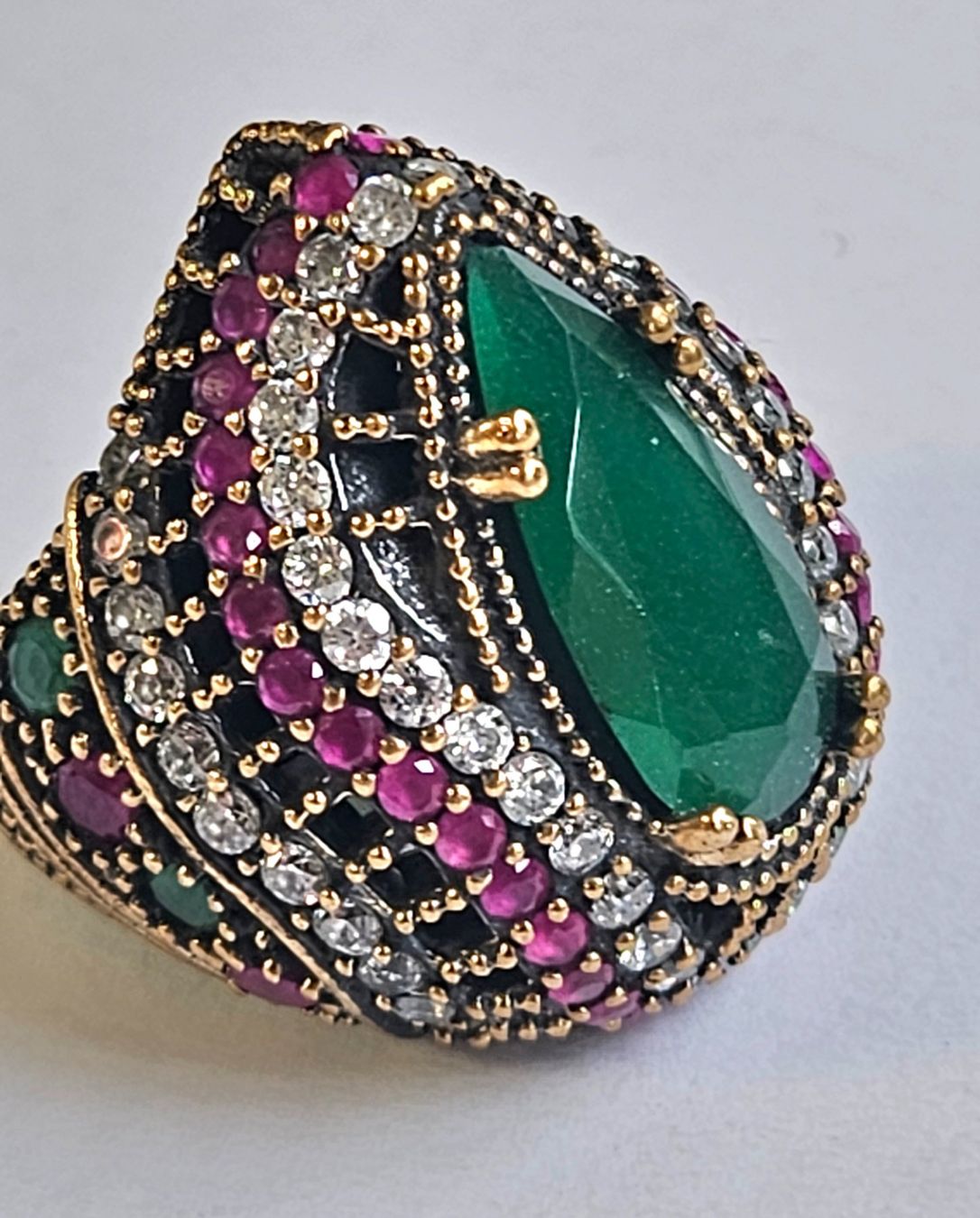 Anelli: Edelstein Fingerring – Nuovo (secondo la descrizione) da Zürich venduto da adriben 3