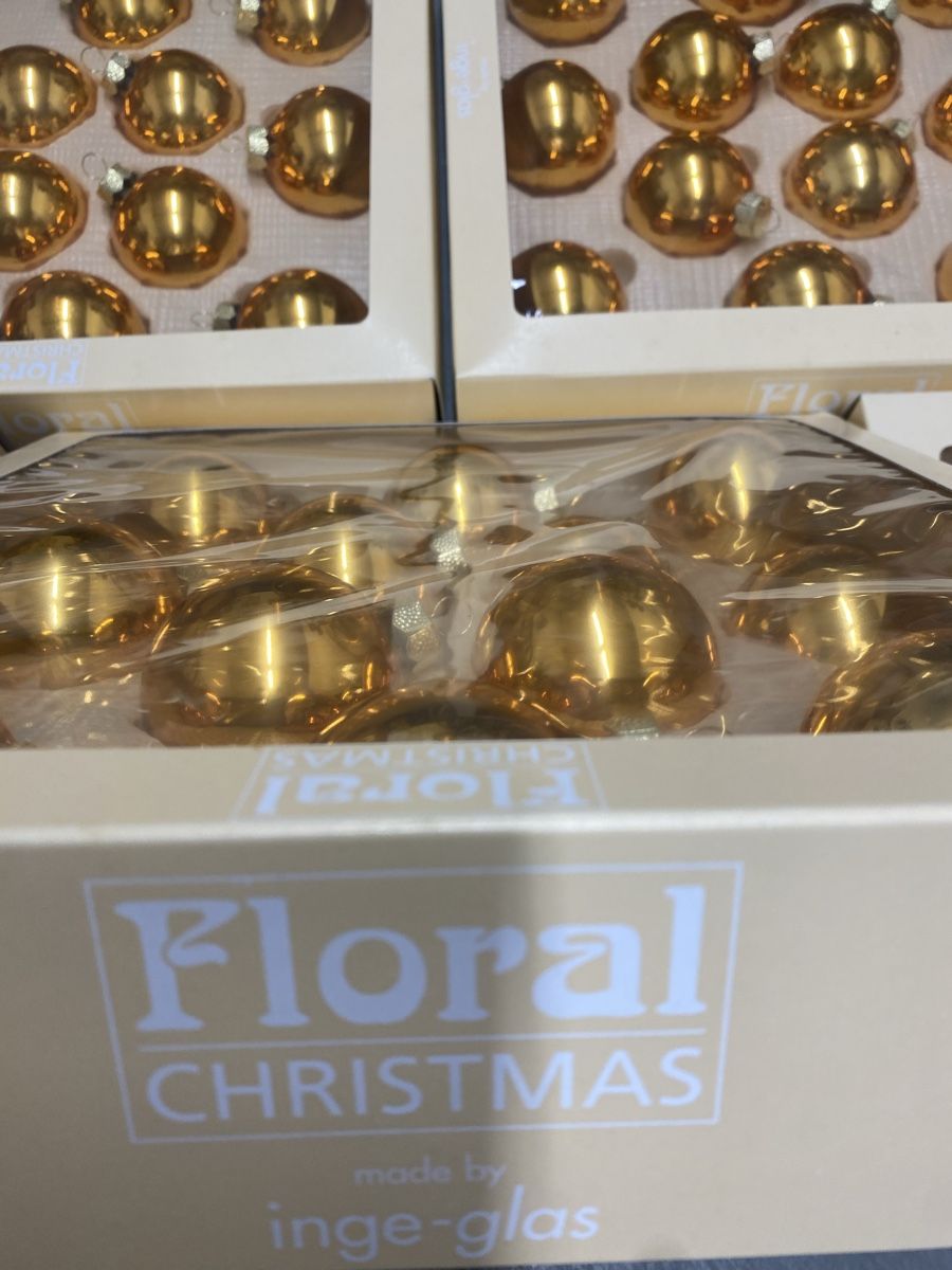Tutte le decorazioni: Weihnachtskugeln Inge-Glas 58 Stück Mandarin – Usato da Zollikon venduto da Dory11 3