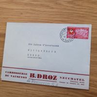 Document Neuchâtel 1939 Winterthur Berne B. Dorz Carosserie