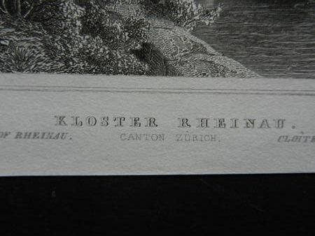 Gravures: Kloster Rheinau – D'occasion à Risch par Rischli15 2