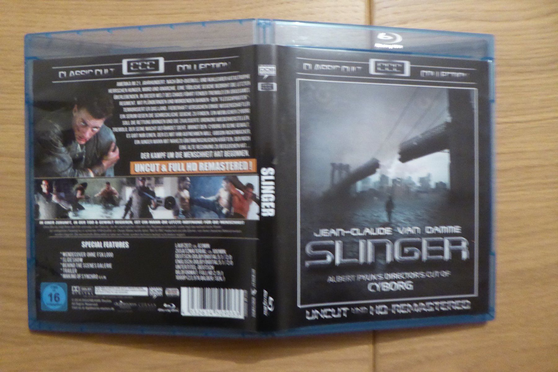 Tous les DVDs: BR Slinger Albert Pyun DC Cyborg – D'occasion à Allschwil par Summelsarium